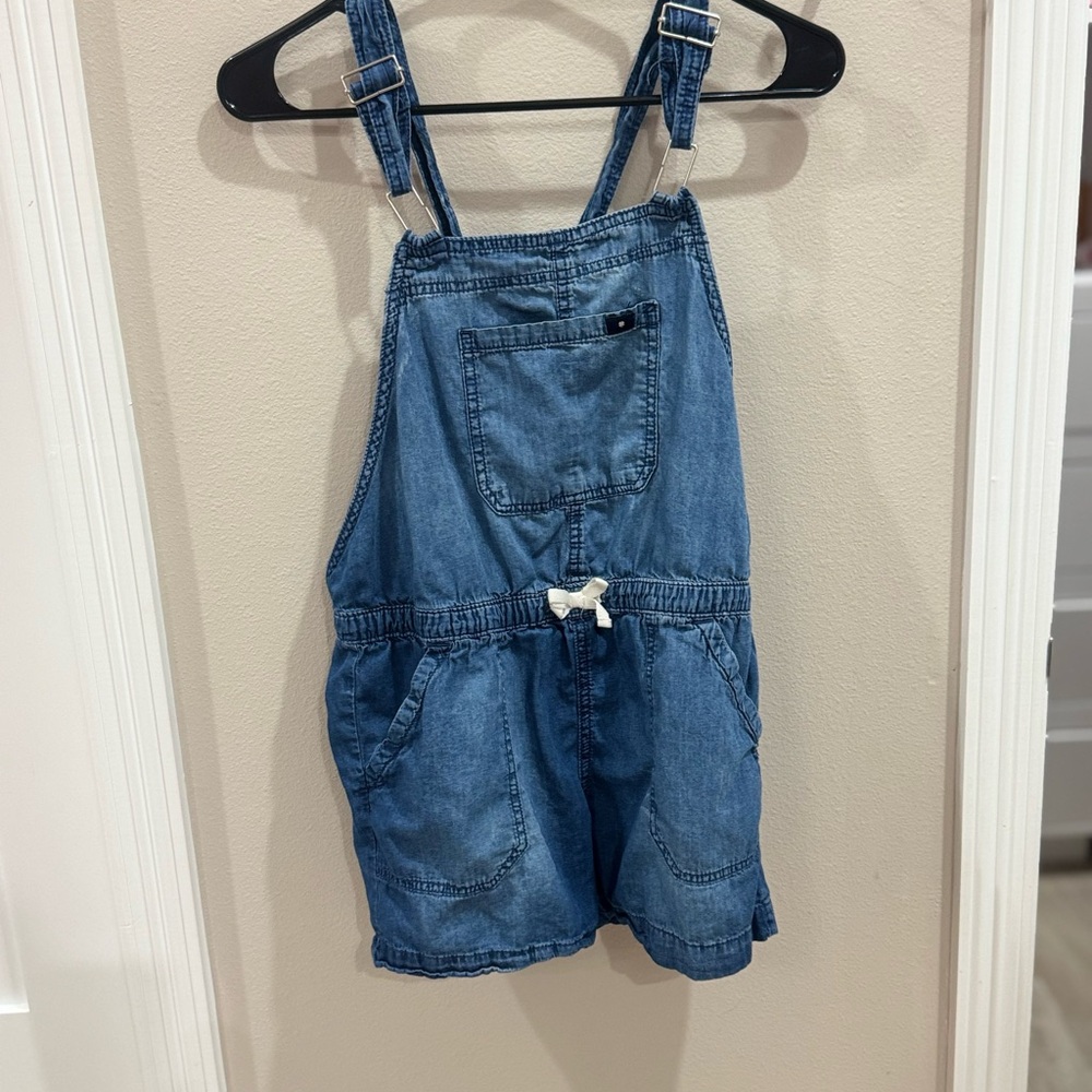 Lucky Brand Blue Denim Shortall One-Piece Romper